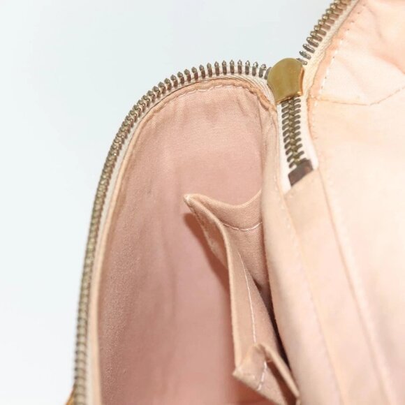 LOUIS VUITTON Vernis Sullivan Vertical Bag Marshmallow Pink M91298 Auth 139503 - Picture 13 of 16